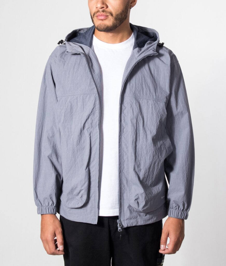 Snow Peak KASURI Ripstop Jacket 071 Light Blue