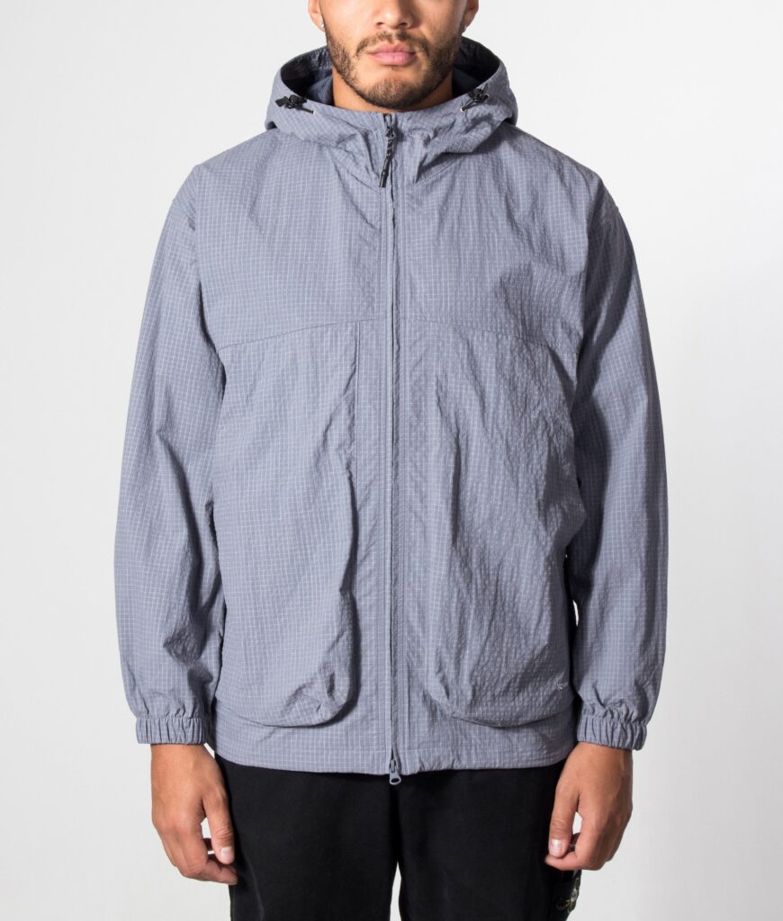 Snow Peak KASURI Ripstop Jacket 071 Light Blue