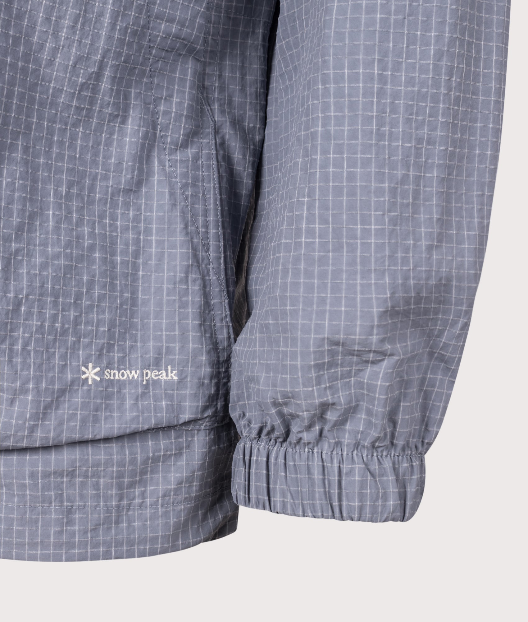 Snow Peak KASURI Ripstop Jacket 071 Light Blue