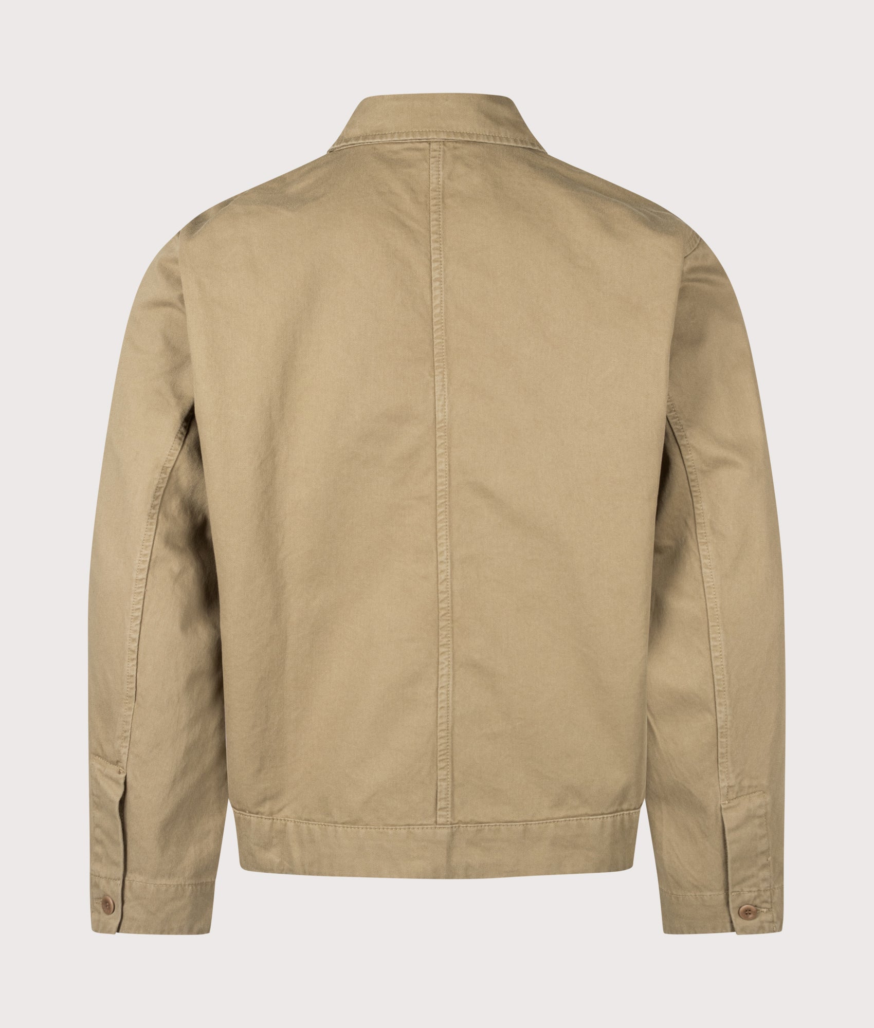 Norse Projects Relaxed Fit Arresskov Broken Twill Overshirt 0924 Lead Grey
