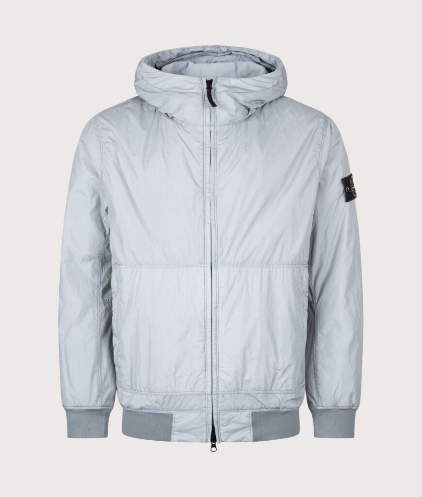 Stone Island Crinkle Reps NY Jacket Ash Grey