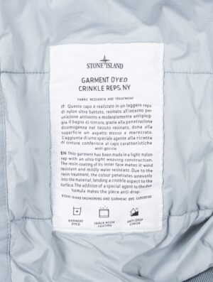 Stone Island Crinkle Reps NY Jacket Ash Grey