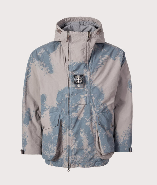 STONE ISLAND Hand Painted David Light-TC Parka V0060 Gray