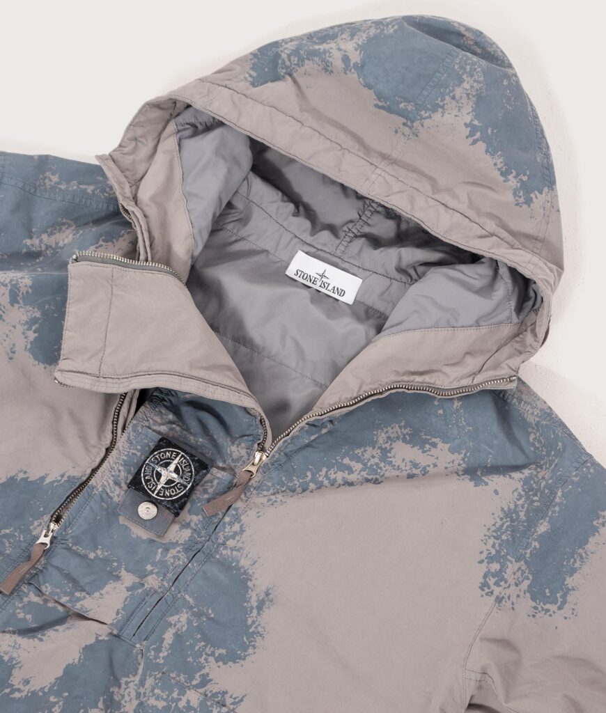 STONE ISLAND Hand Painted David Light-TC Parka V0060 Gray