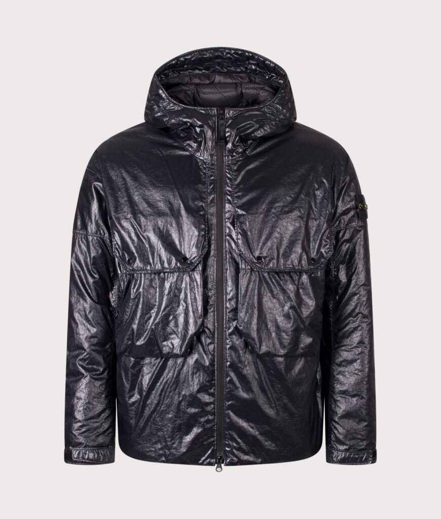 STONE ISLAND Light Nylon 3L-TC Down Jacket V0029 Black