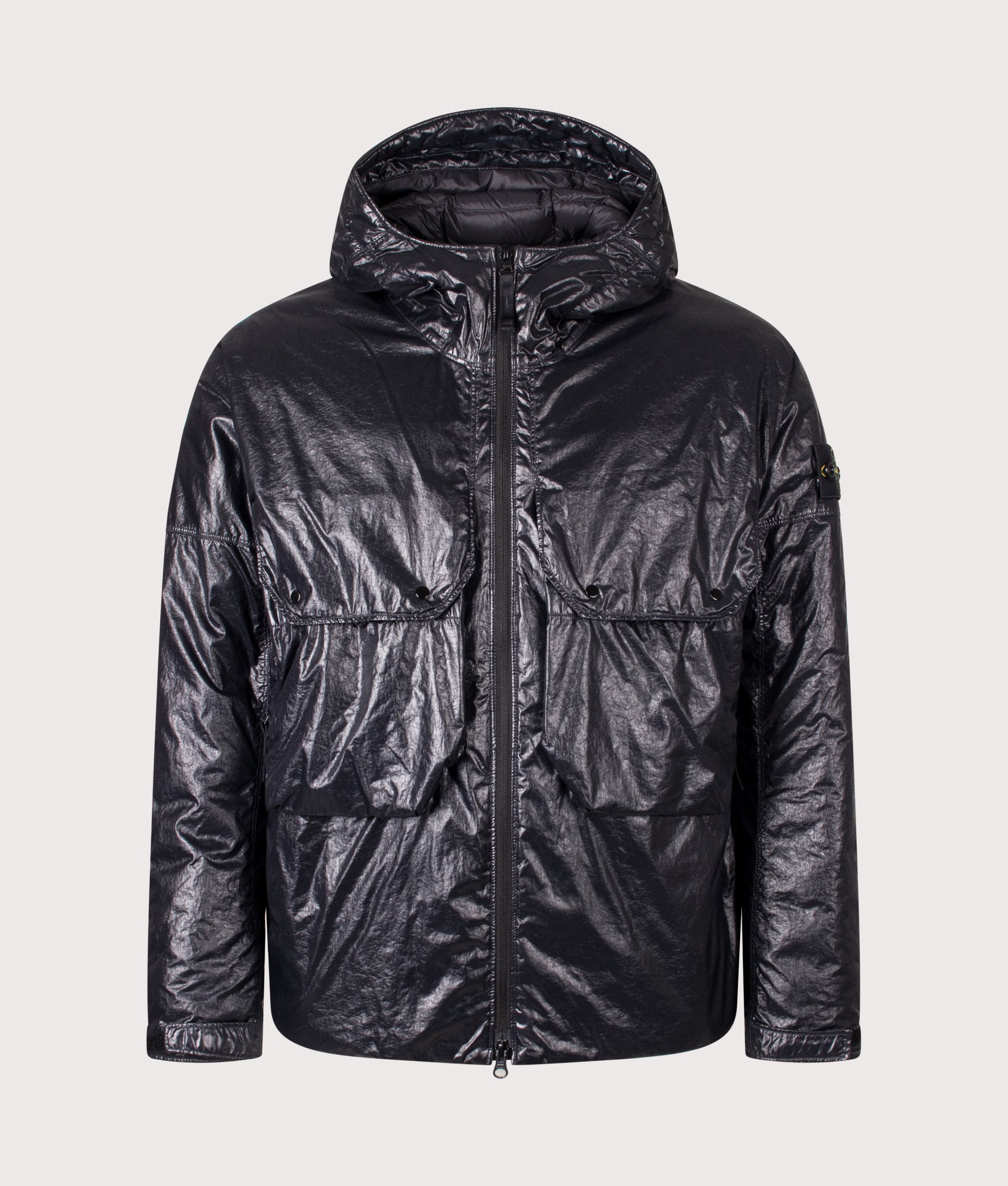 STONE ISLAND Light Nylon 3L-TC Down Jacket V0029 Black