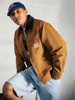 Carhartt WIP Detroit Jacket 00S02 Hamilton Brown/Tobacco