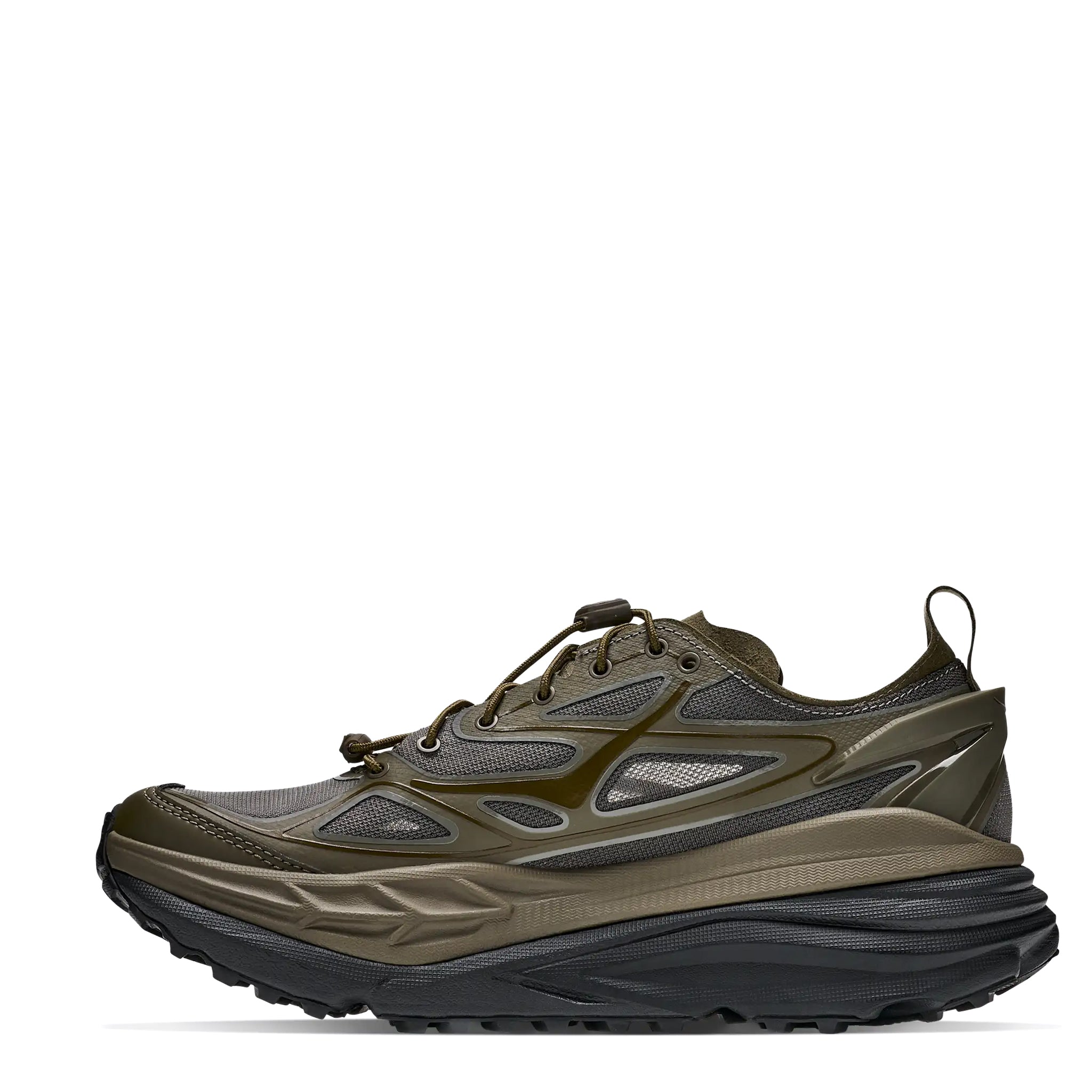 Hoka Stinson One7 Trainer Antique Olive / Black