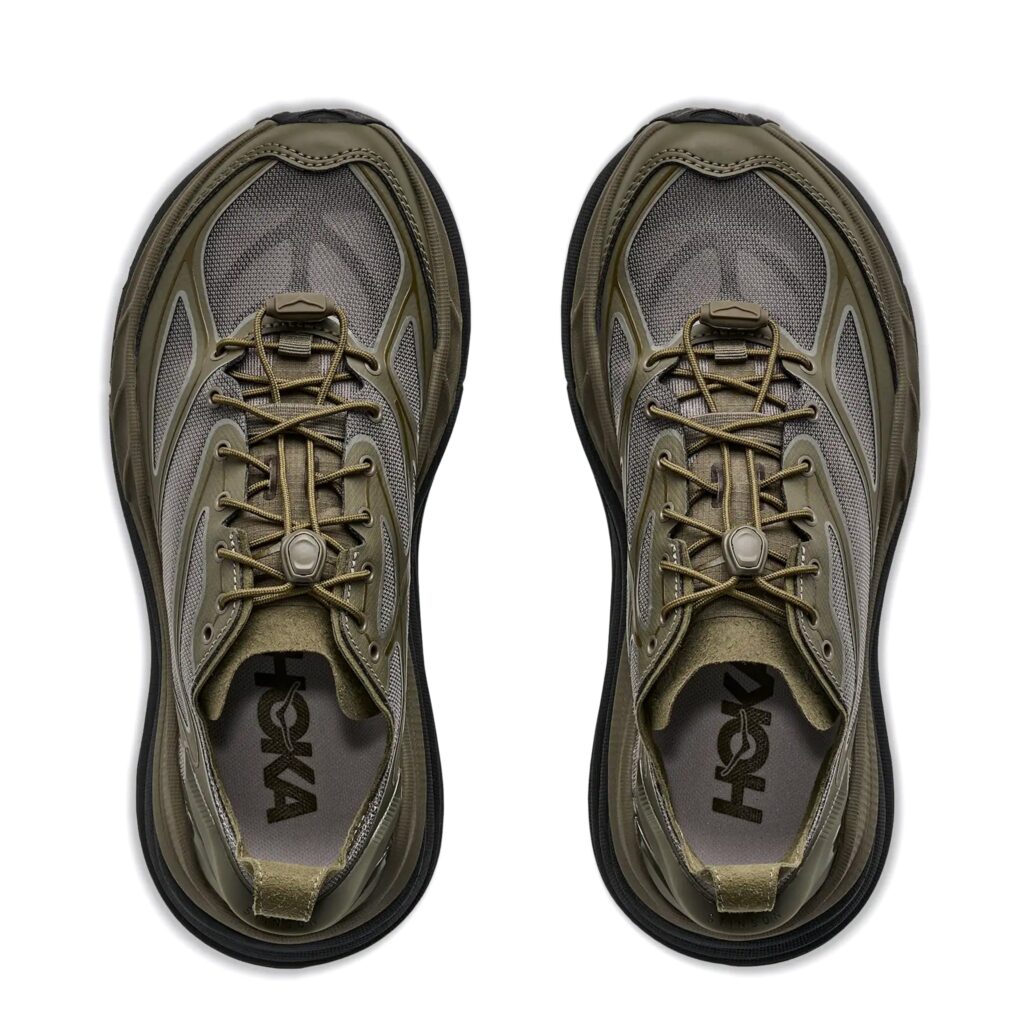 Hoka Stinson One7 Trainer Antique Olive / Black