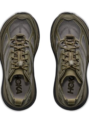 Hoka Stinson One7 Trainer Antique Olive / Black