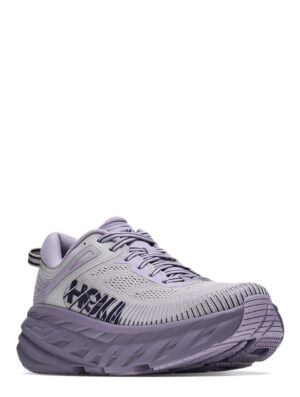 Hoka Womens Bondi 7 Trainer Stardust / Mellow Lilac