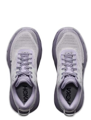 Hoka Womens Bondi 7 Trainer Stardust / Mellow Lilac