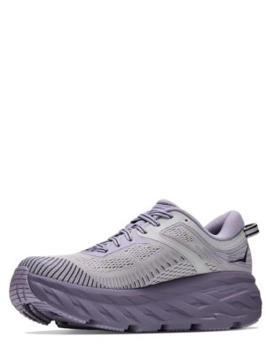 Hoka Womens Bondi 7 Trainer Stardust / Mellow Lilac