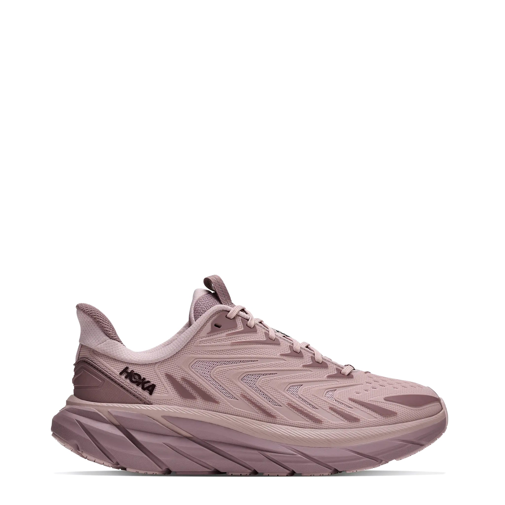 Hoka Womens Clifton Utl Trainer Pink Opal / Deep Mauve