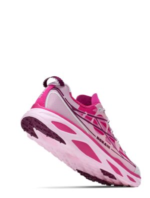Hoka Womens Huaka Pro Trainer Rose Latte / Pink Punch