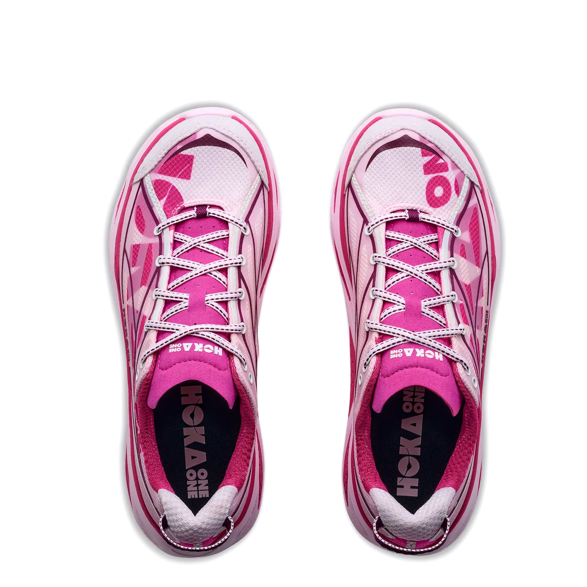 Hoka Womens Huaka Pro Trainer Rose Latte / Pink Punch