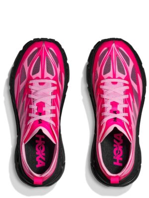 Hoka Womens Mafate Speed 4 Lite Trainer Neon Dragonfruit / Black