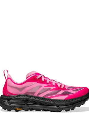 Hoka Womens Mafate Speed 4 Lite Trainer Neon Dragonfruit / Black