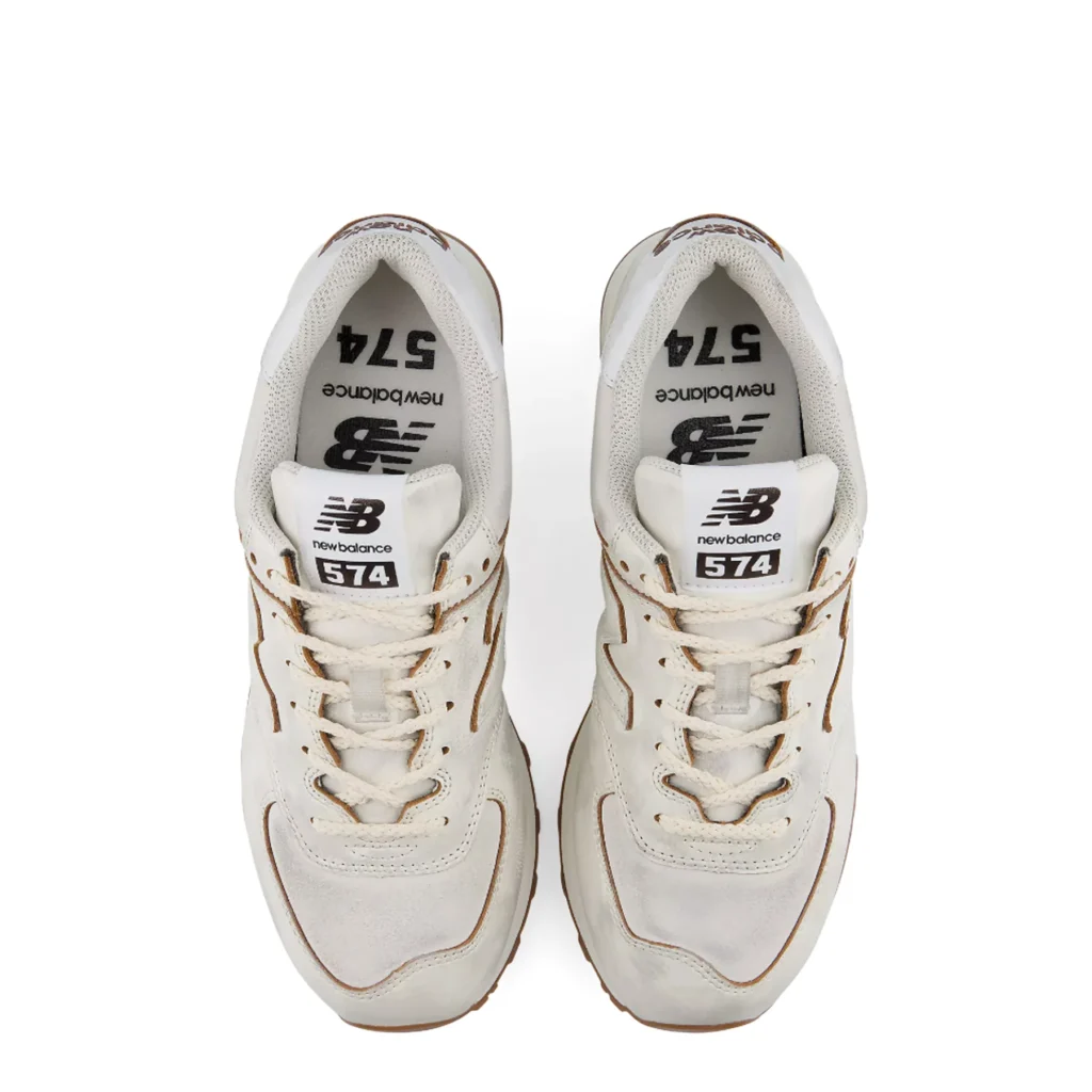 New Balance Womens 574 Trainer Sea Salt / Breakfast Tea