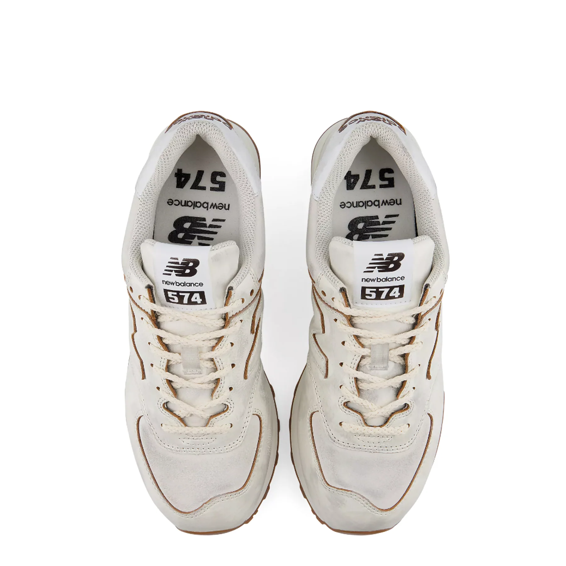 New Balance Womens 574 Trainer Sea Salt / Breakfast Tea