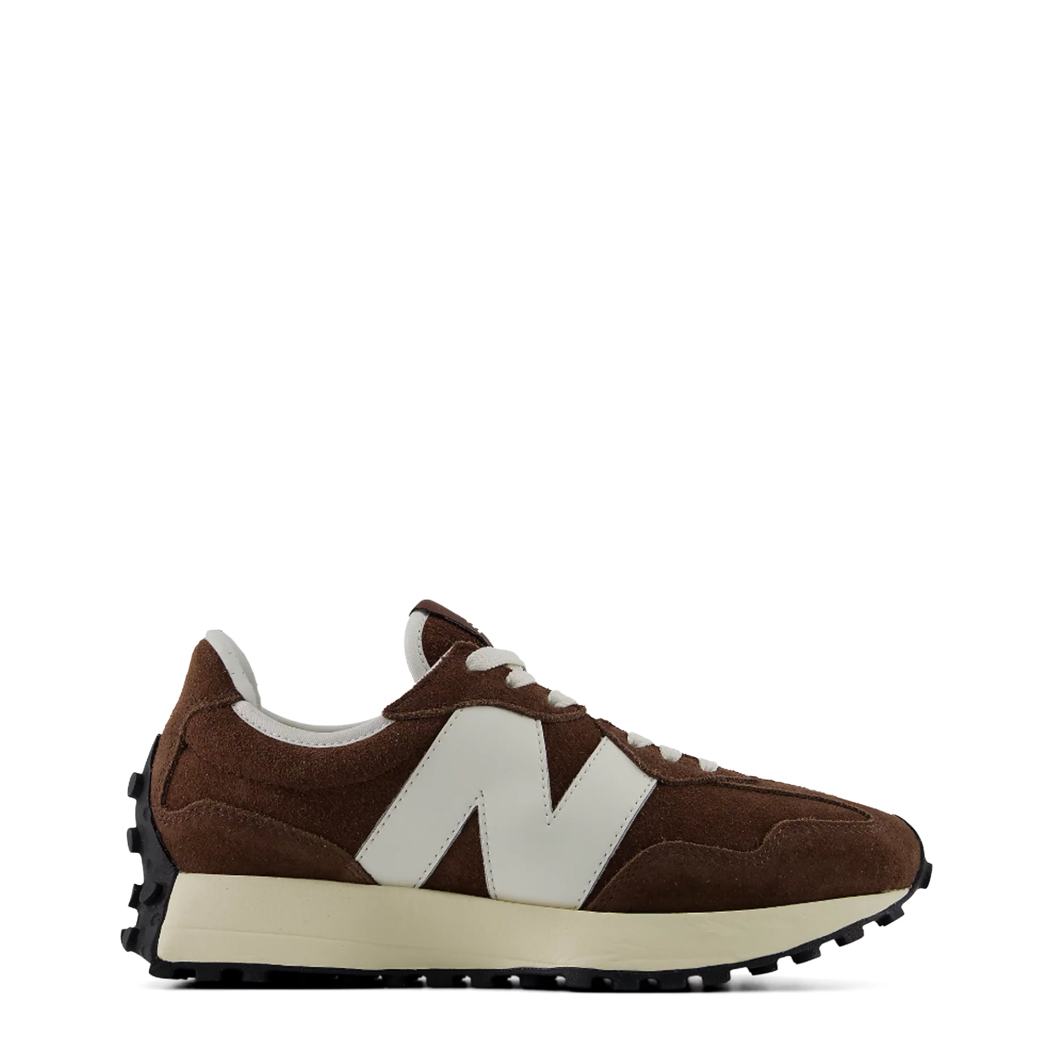 New Balance Womens 327 Trainer Pumpernickel / Linen - Image 1