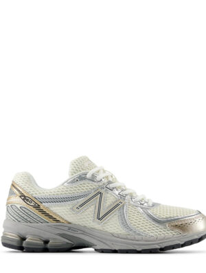 New Balance Womens 860v2 Sea Salt / Golde Metallic / Harbour Grey