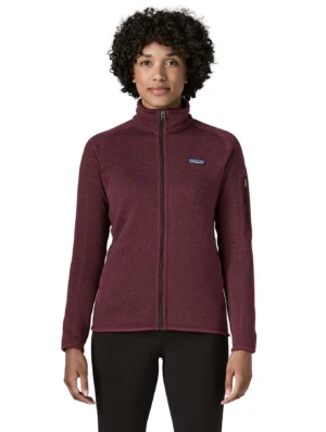 Patagonia Womens Better Sweater Fleece Jacket Berry Fig