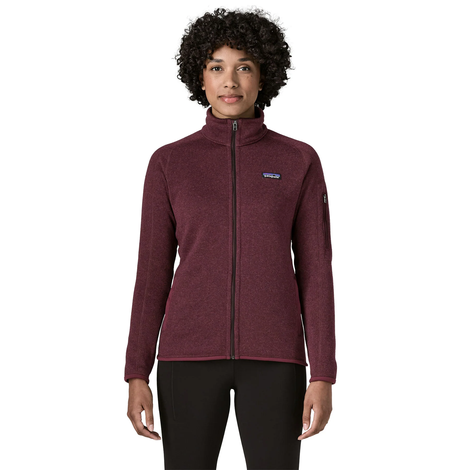 Patagonia Womens Better Sweater Fleece Jacket Berry Fig