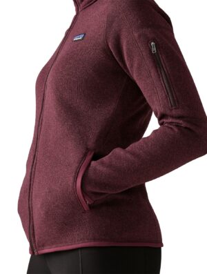 Patagonia Womens Better Sweater Fleece Jacket Berry Fig
