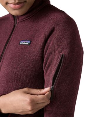 Patagonia Womens Better Sweater Fleece Jacket Berry Fig