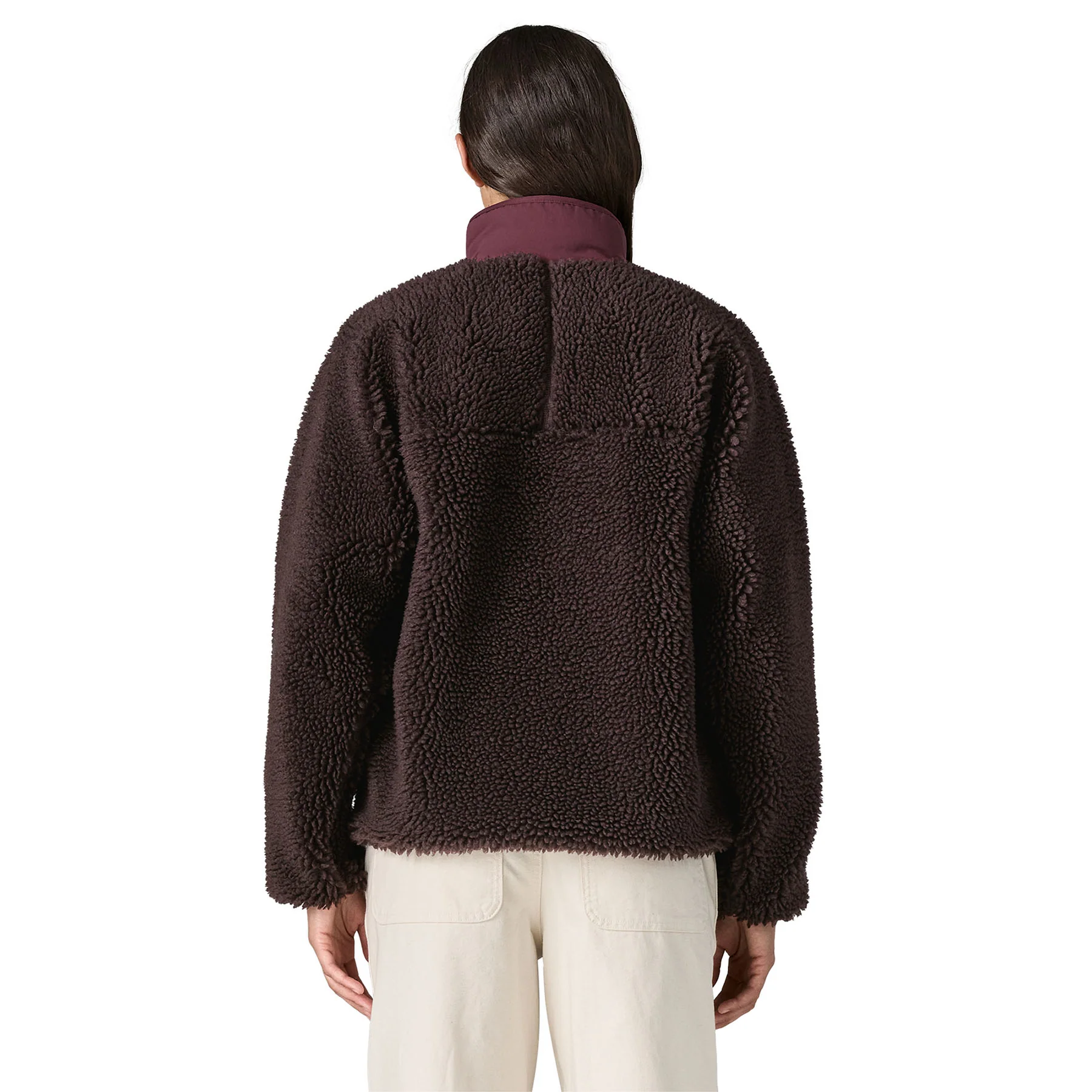 Patagonia Womens Classic Retro-X Fleece Jacket Den Brown