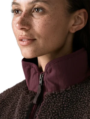 Patagonia Womens Classic Retro-X Fleece Jacket Den Brown