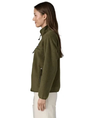 Patagonia Womens Retro Pile Fleece Jacket Basin Green