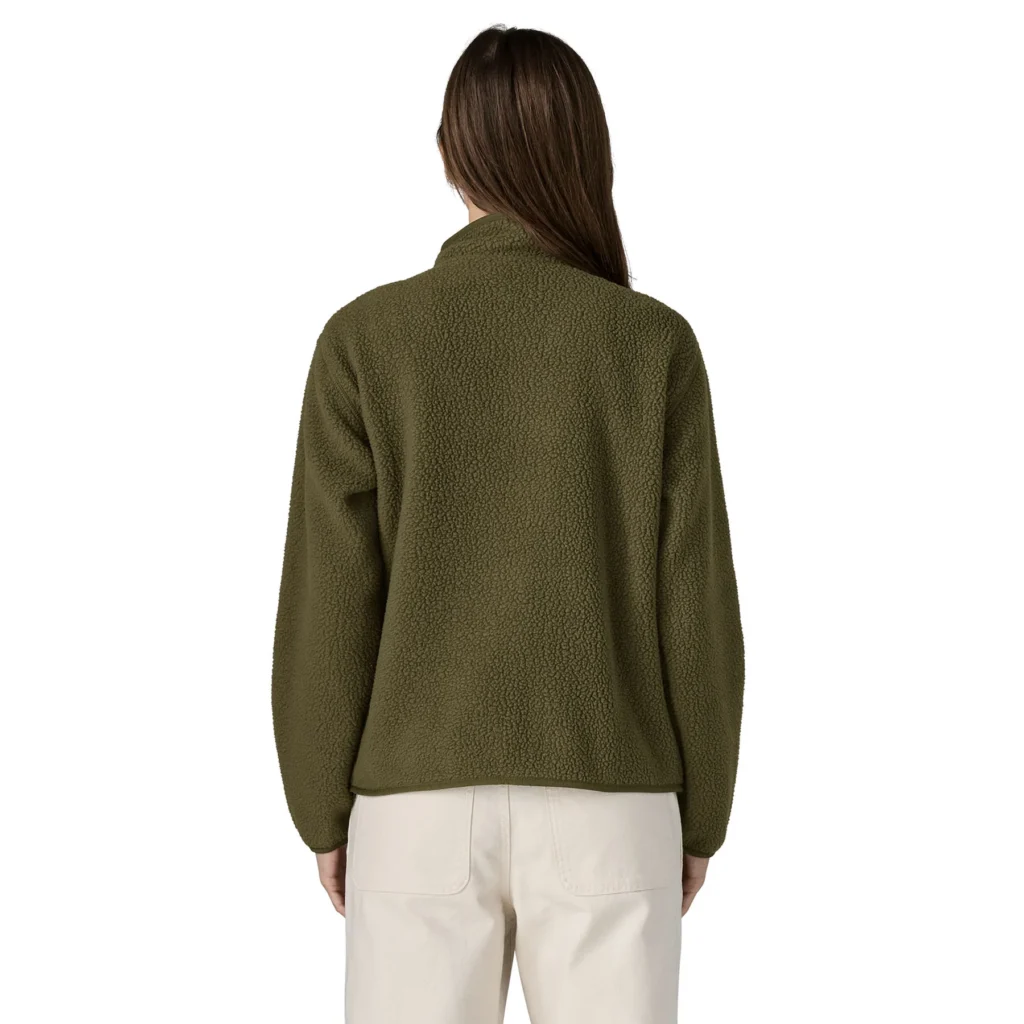 Patagonia Womens Retro Pile Fleece Jacket Basin Green