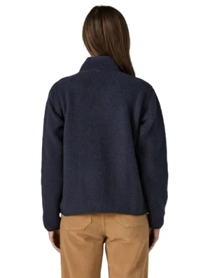 Patagonia Womens Retro Pile Fleece Jacket Sunken Blue