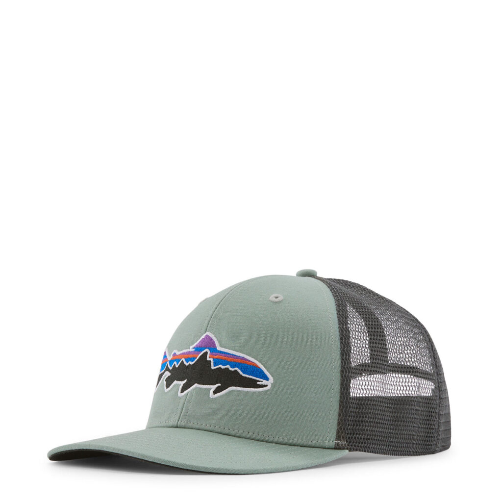 Patagonia Fitz Roy Trout Trucker Hat Cover Green