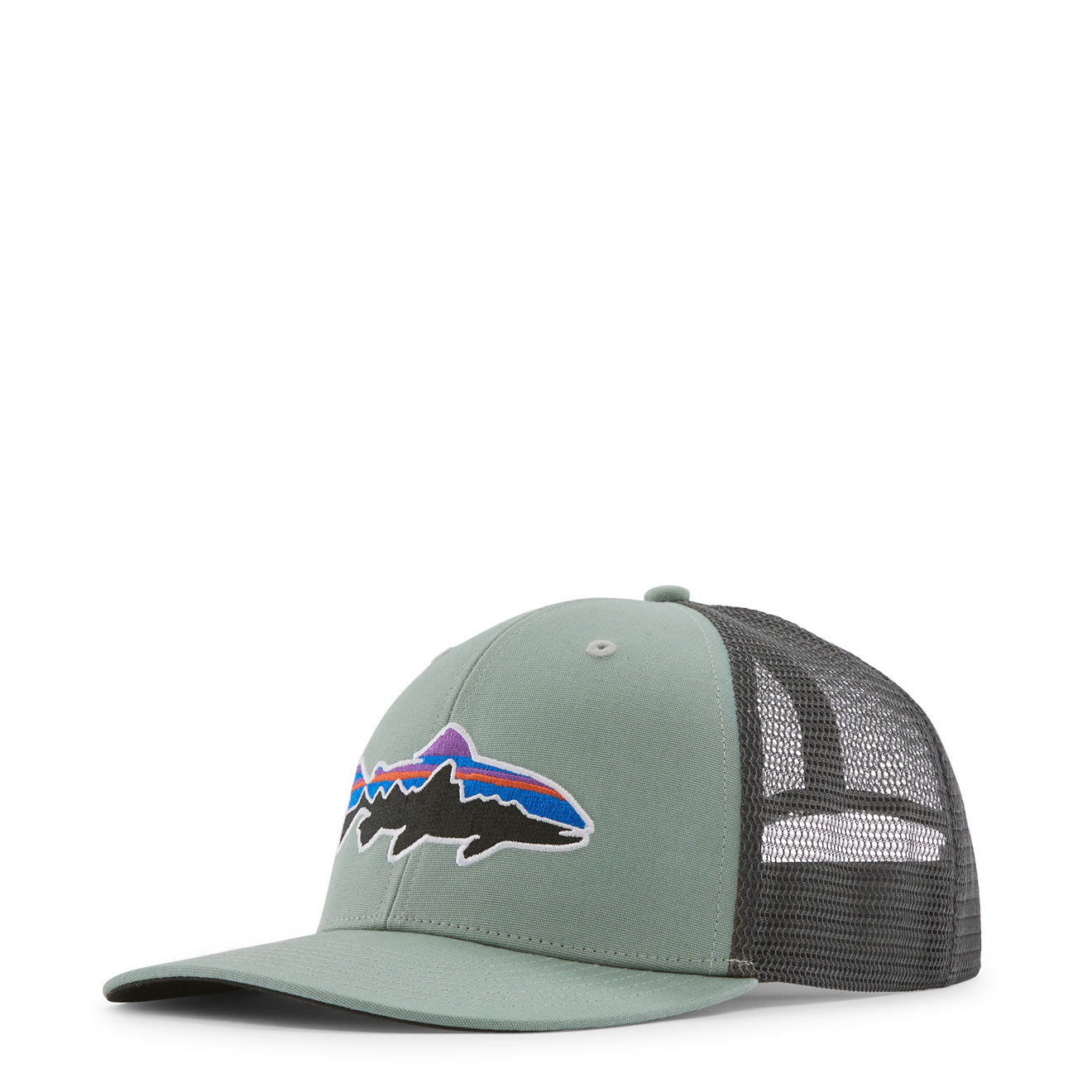 Patagonia Fitz Roy Trout Trucker Hat Cover Green - Image 1