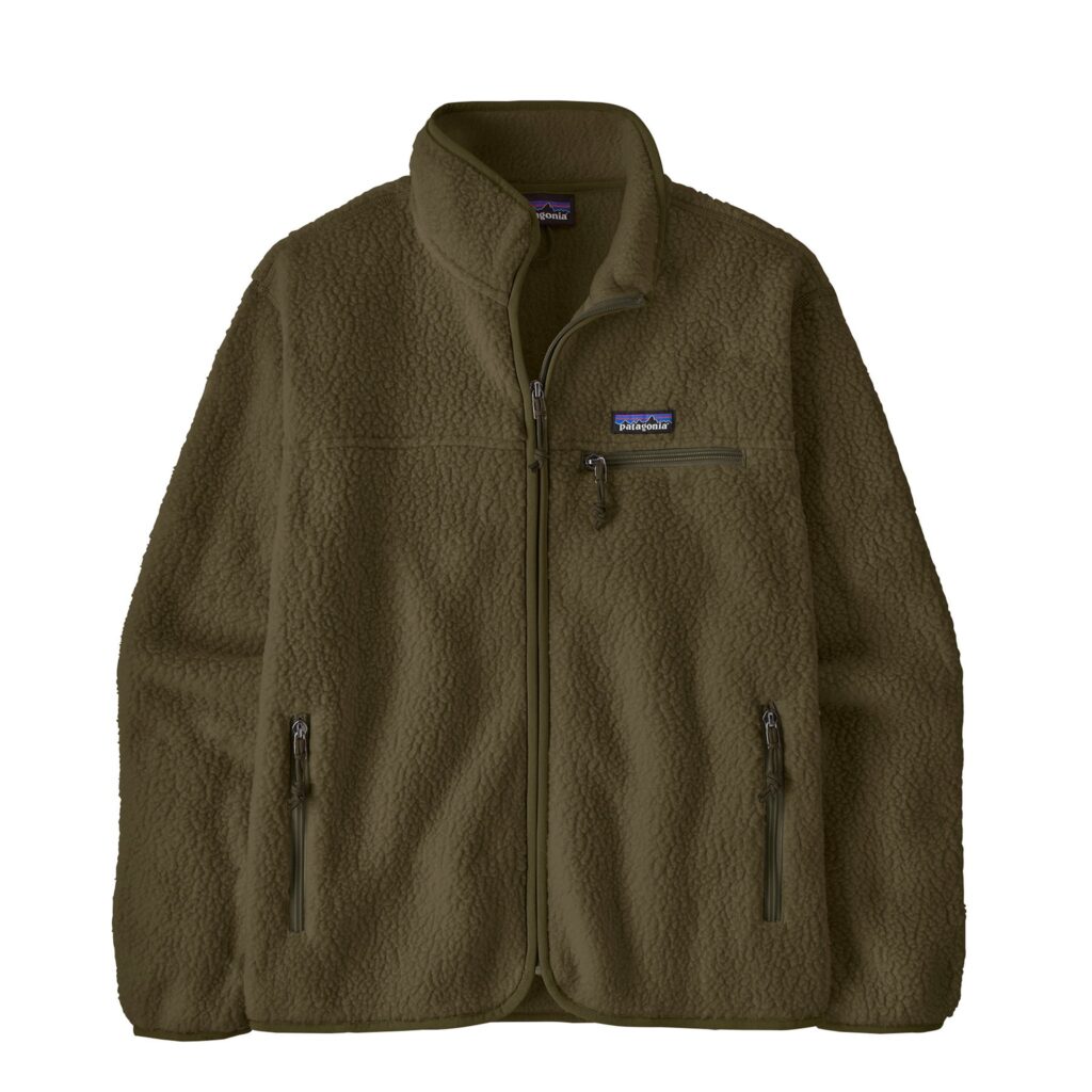 Patagonia Womens Retro Pile Fleece Jacket Basin Green