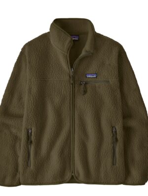 Patagonia Womens Retro Pile Fleece Jacket Basin Green