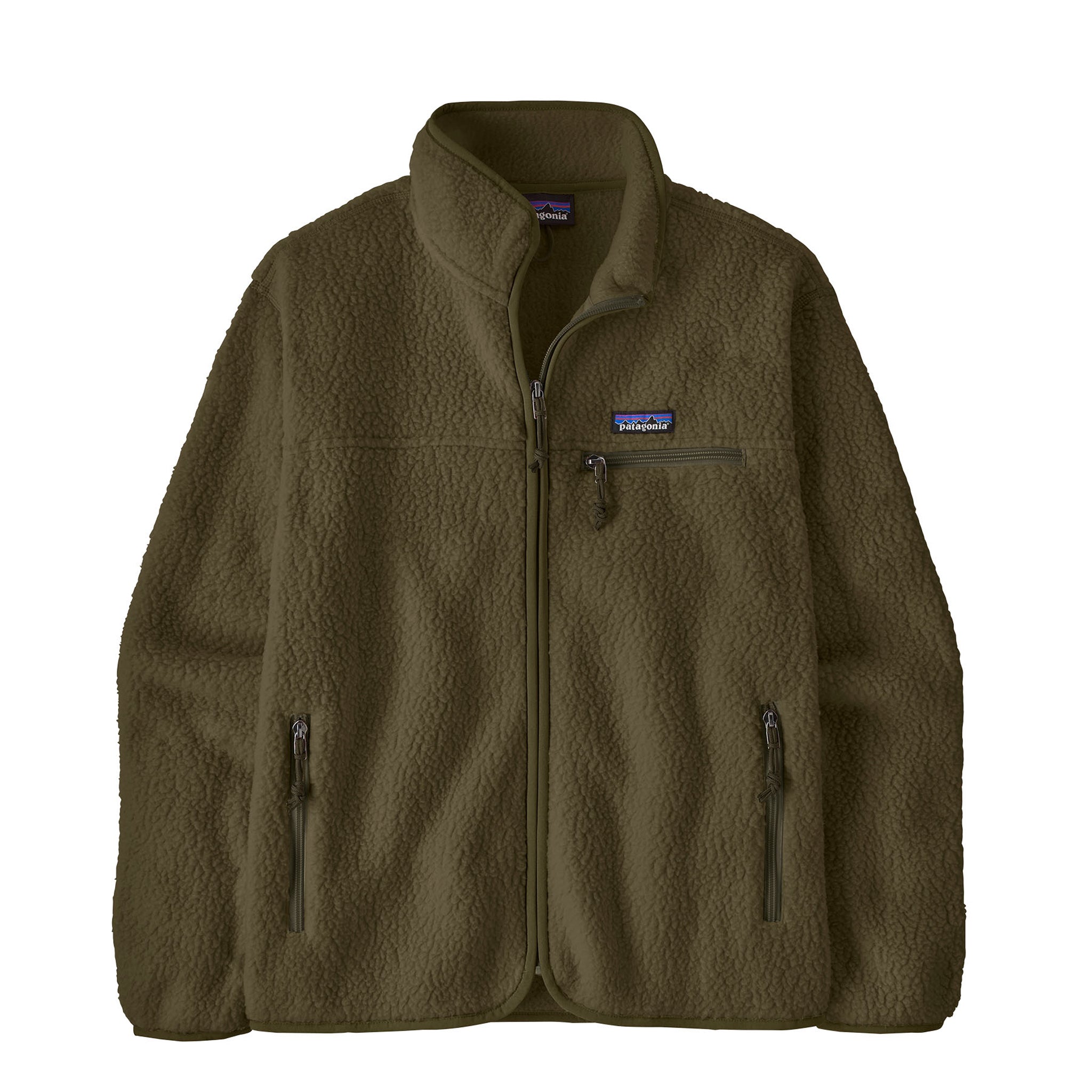 Patagonia Womens Retro Pile Fleece Jacket Basin Green