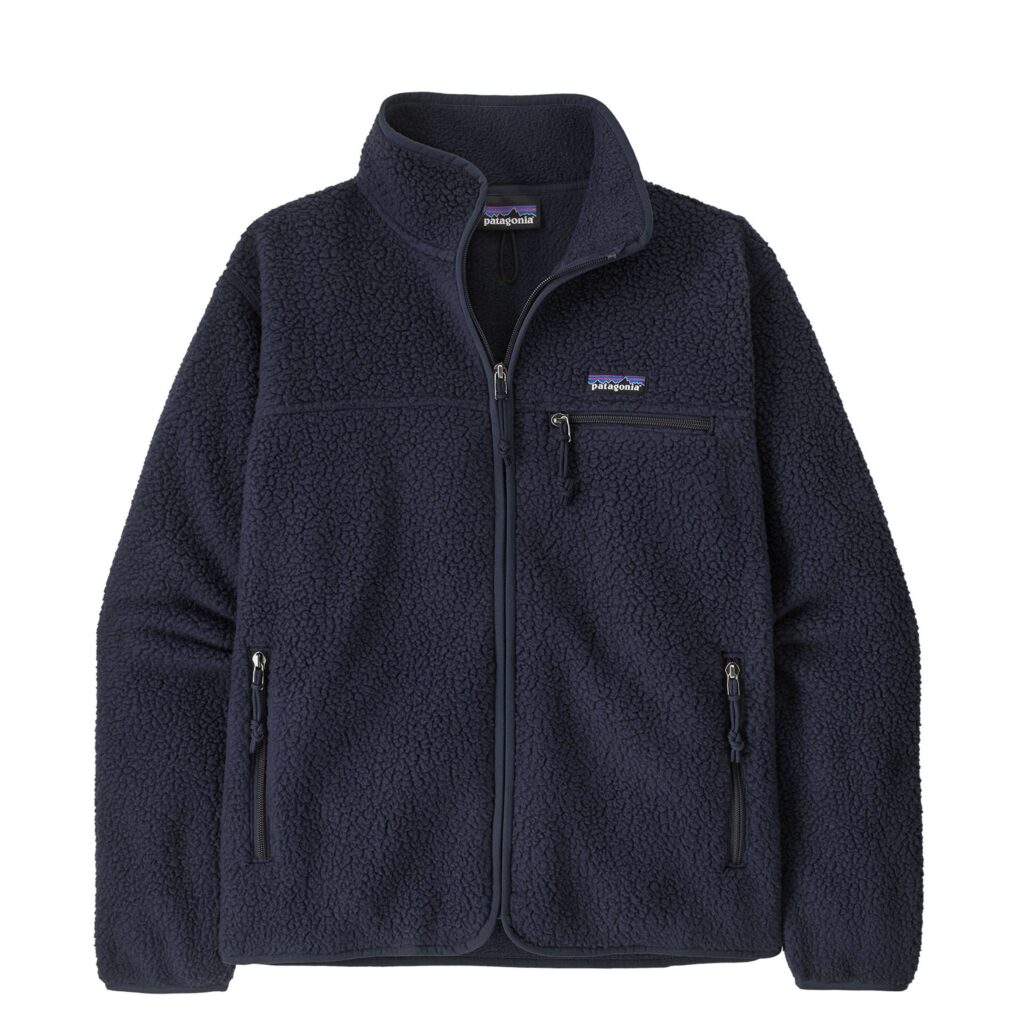 Patagonia Womens Retro Pile Fleece Jacket Sunken Blue