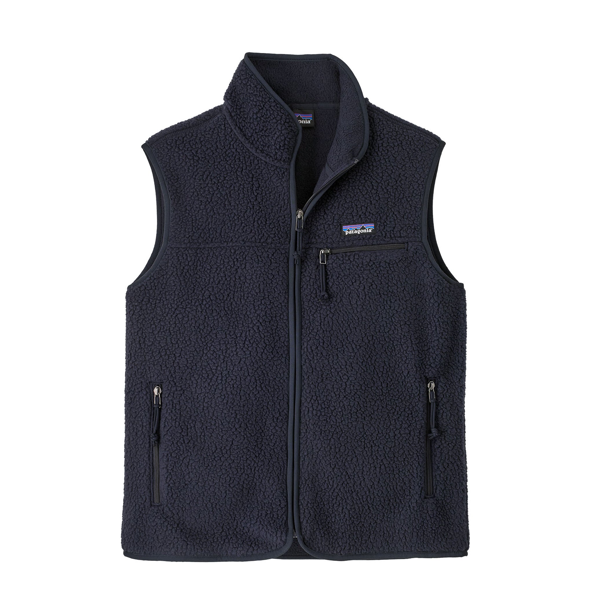 Patagonia Womens Retro Pile Fleece Vest Sunken Blue