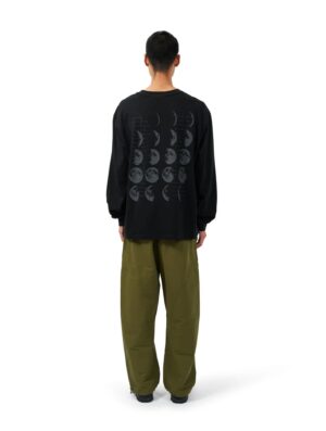 Purple Mountain Observatory Moons L/S Tee Black