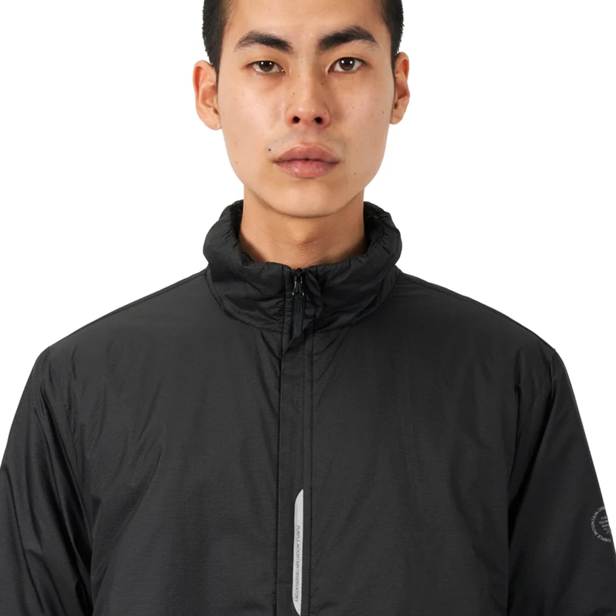 Purple Mountain Observatory Peaks Funnel Jacket Black