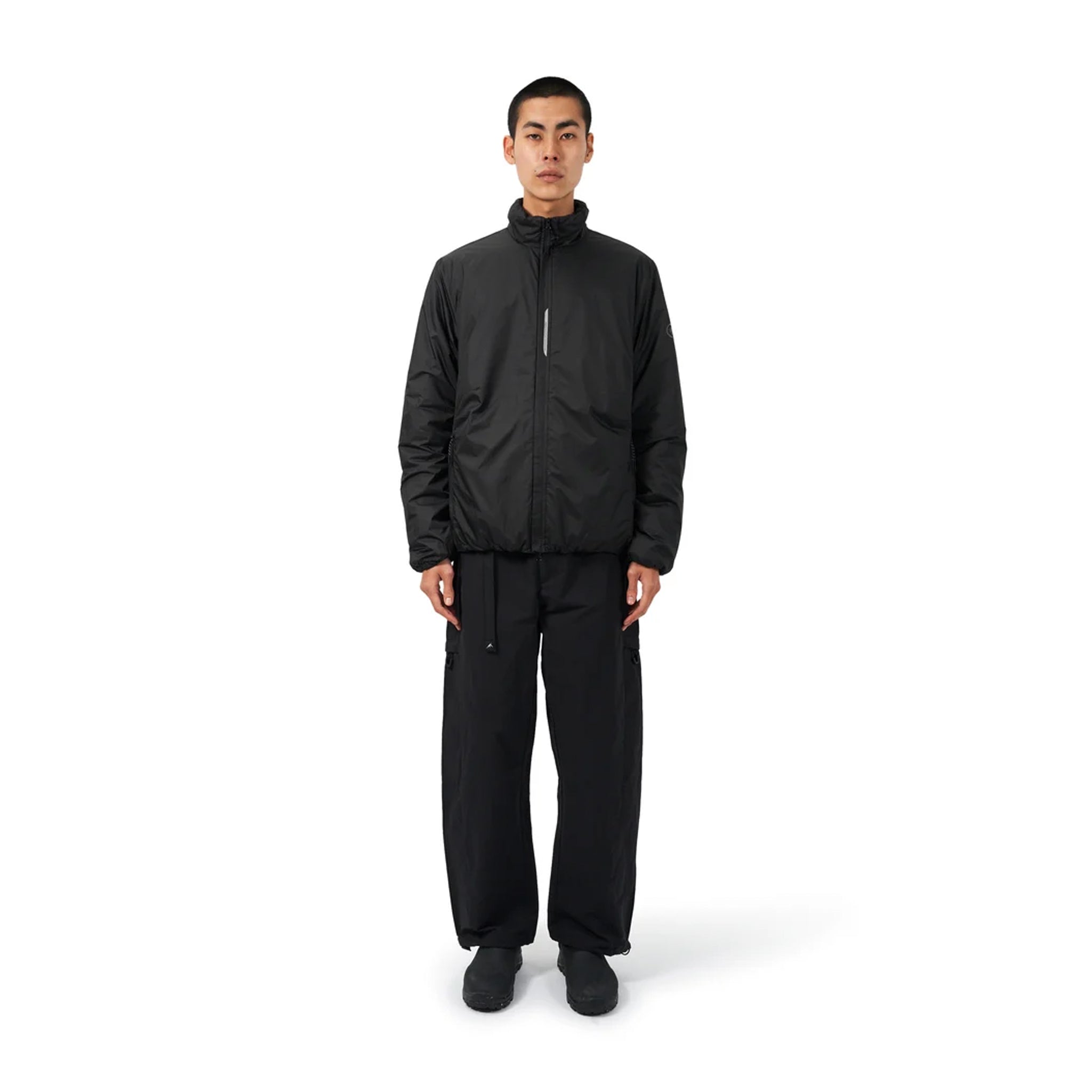 Purple Mountain Observatory Peaks Funnel Jacket Black