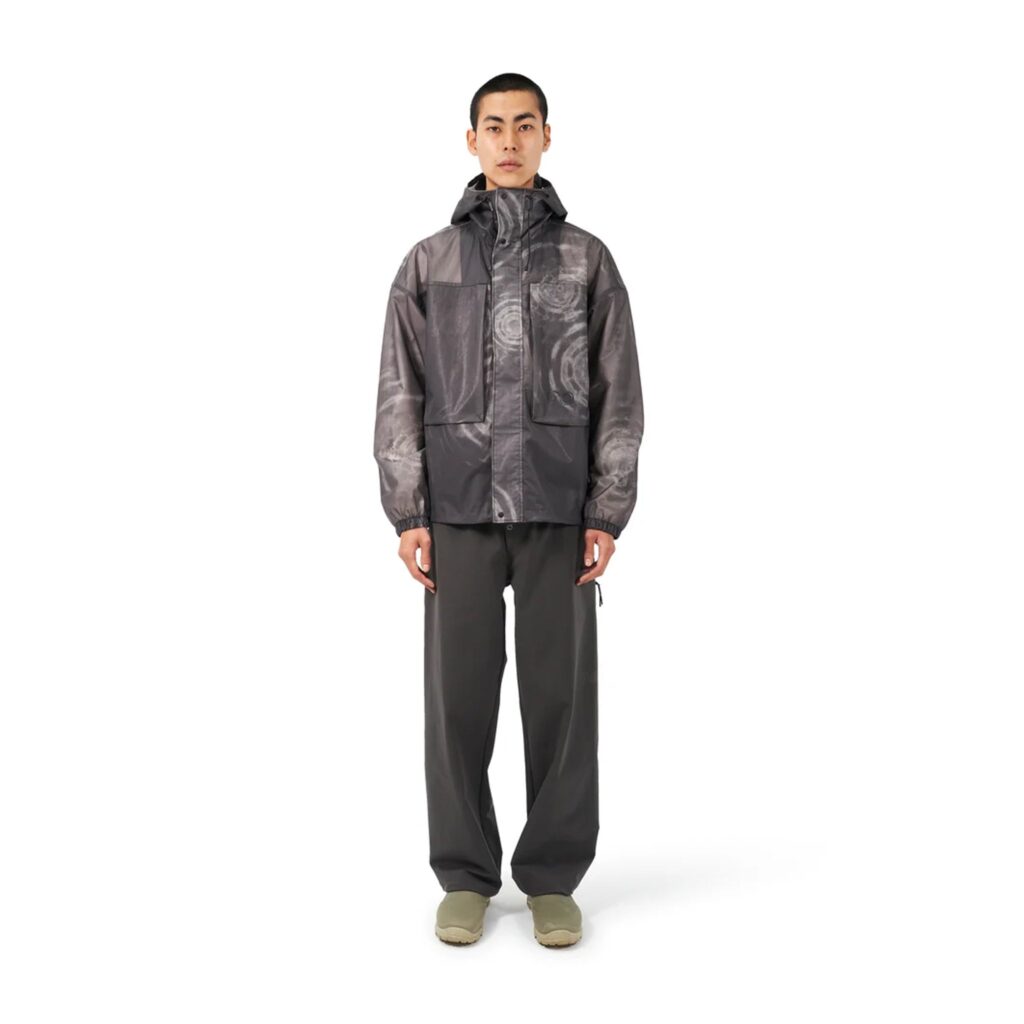 Purple Mountain Observatory Ridge Jacket Grey Oscillations