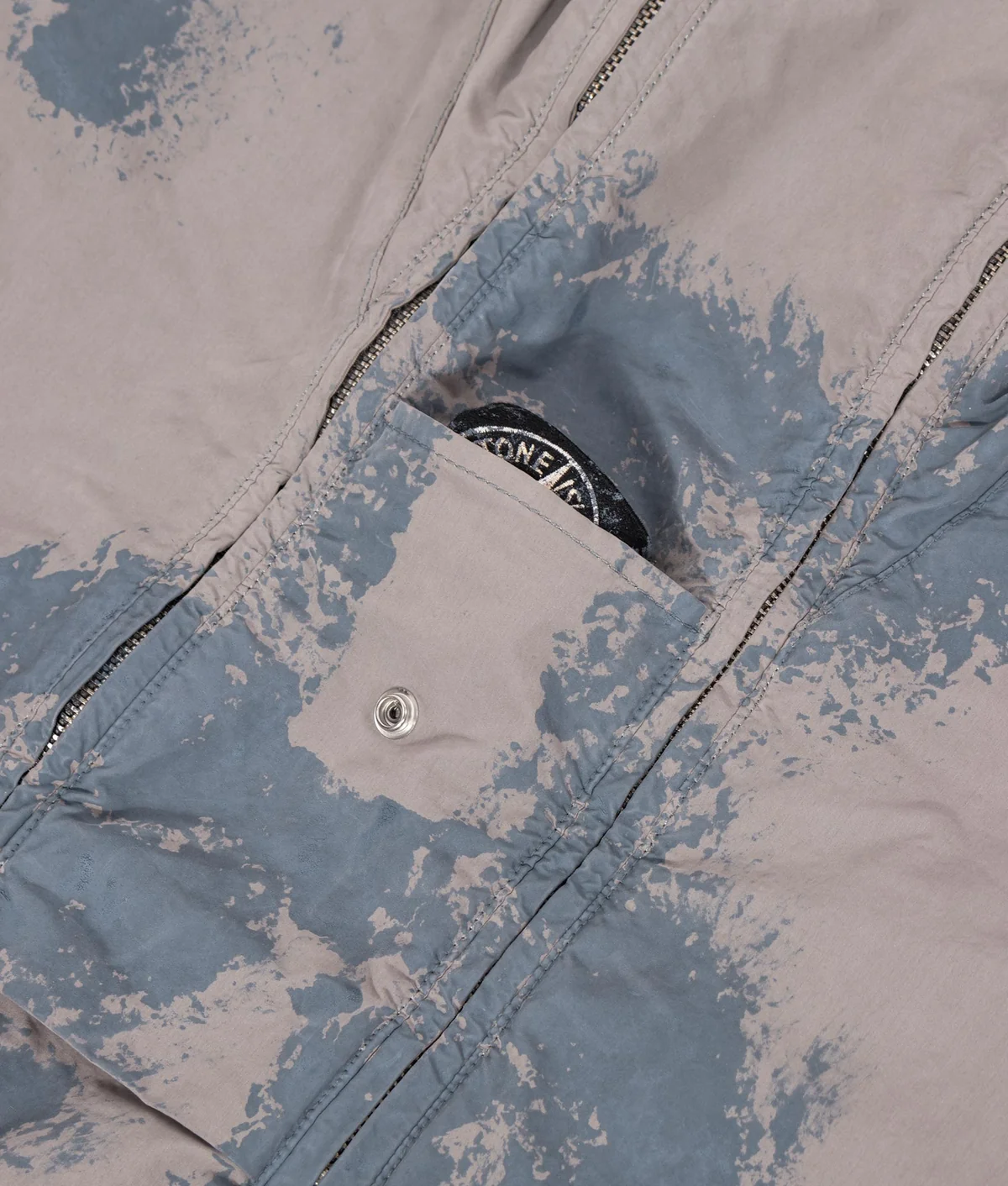 STONE ISLAND Hand Painted David Light-TC Parka V0060 Gray