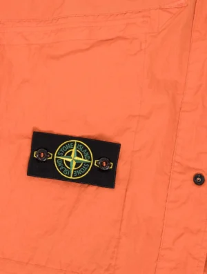 STONE ISLAND Warp Rib Nylon-TC Jacket V003B Burnt Orange