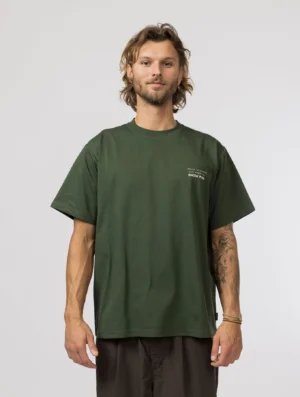 Snow Peak Elemental Balance T-Shirt Dark Green