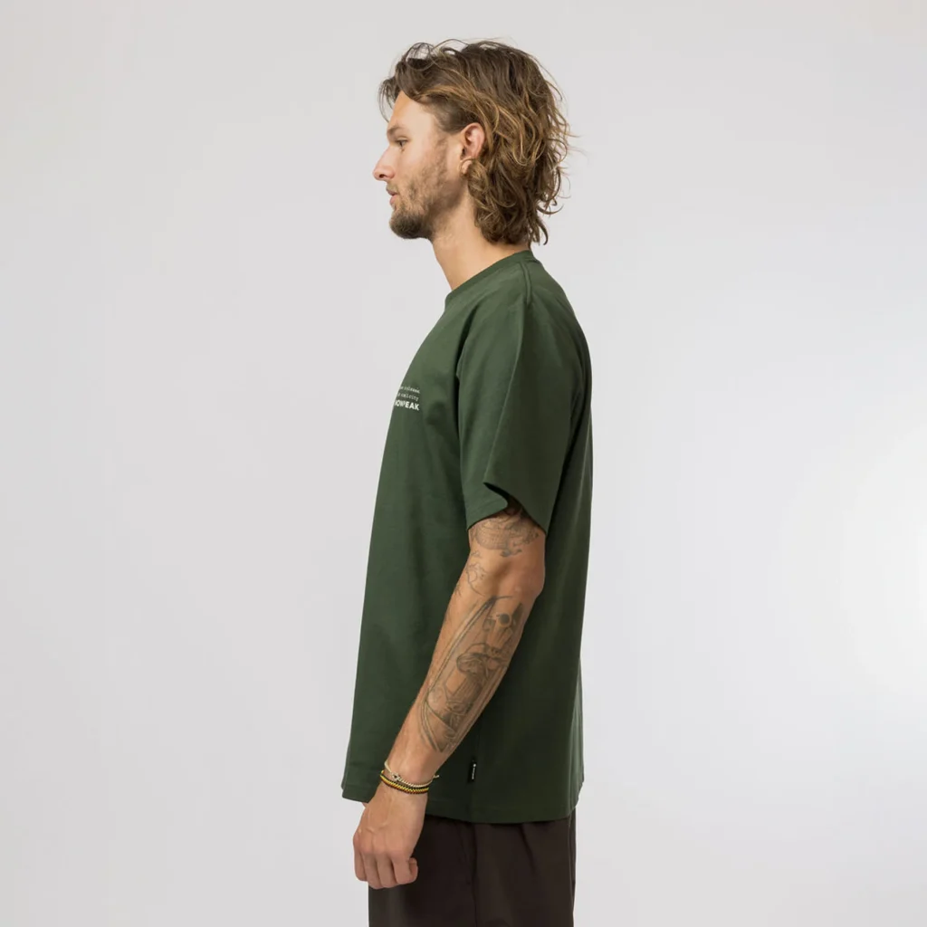 Snow Peak Elemental Balance T-Shirt Dark Green